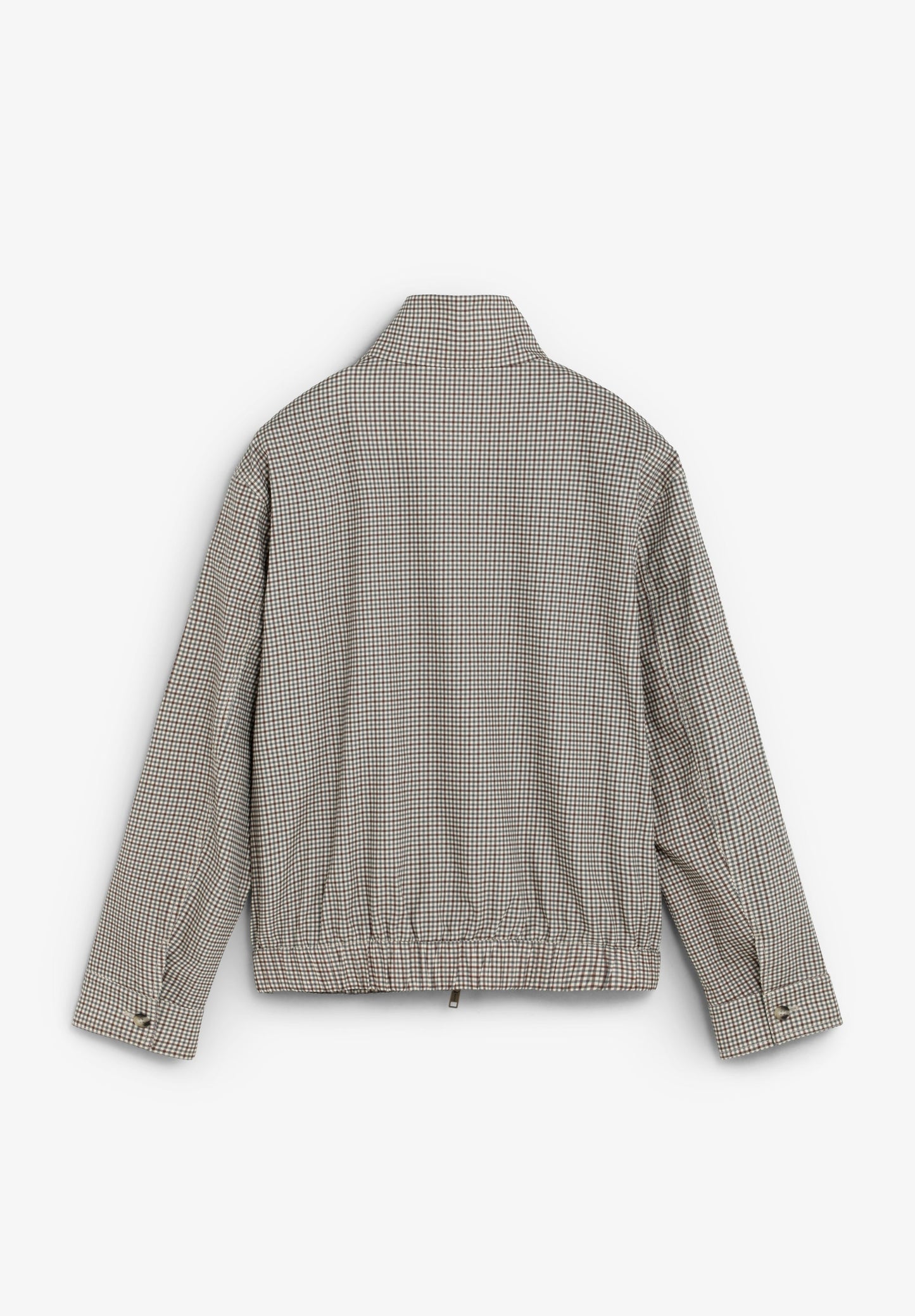 CARDIGAN BOMBER COM PADRÃO MICRO-XADREZ