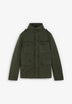 CARDIGAN MILITAR CAPUZ OCULTO