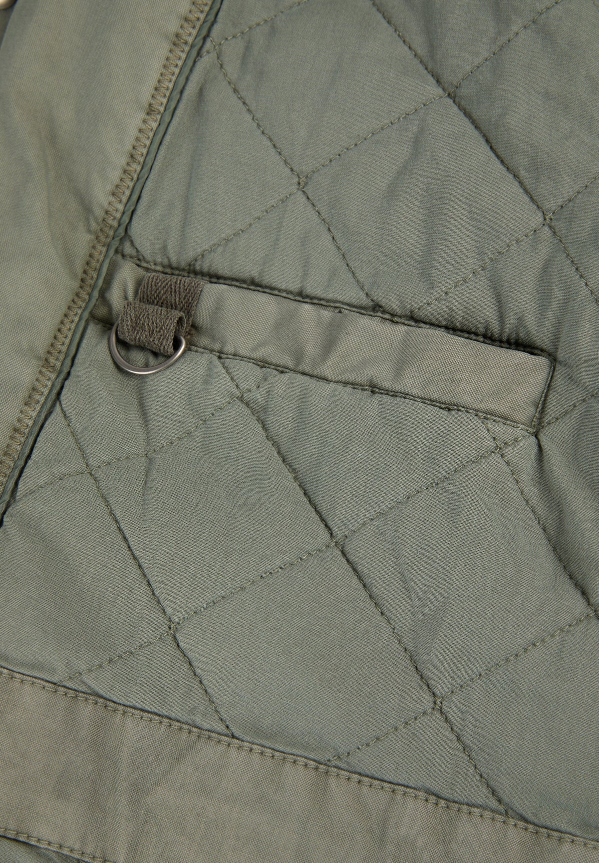 CARDIGAN MILITAR CAPUZ OCULTO
