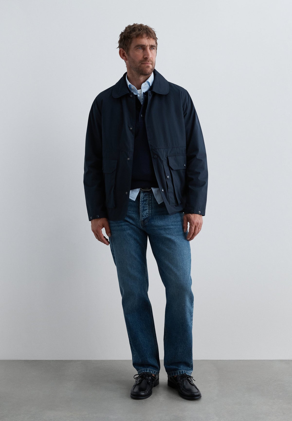 CARDIGAN TÉCNICO COM BOLSOS