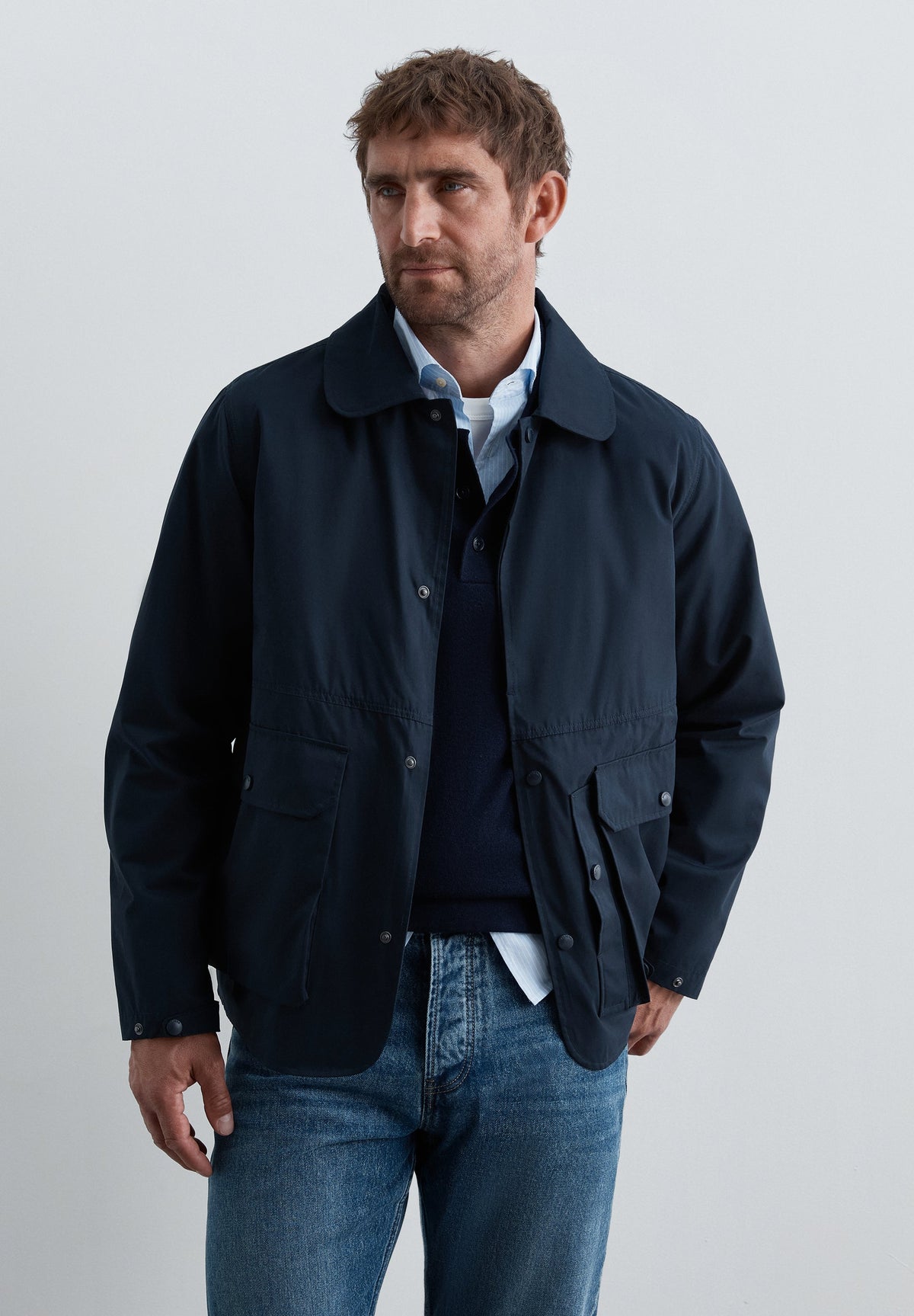 CARDIGAN TÉCNICO COM BOLSOS