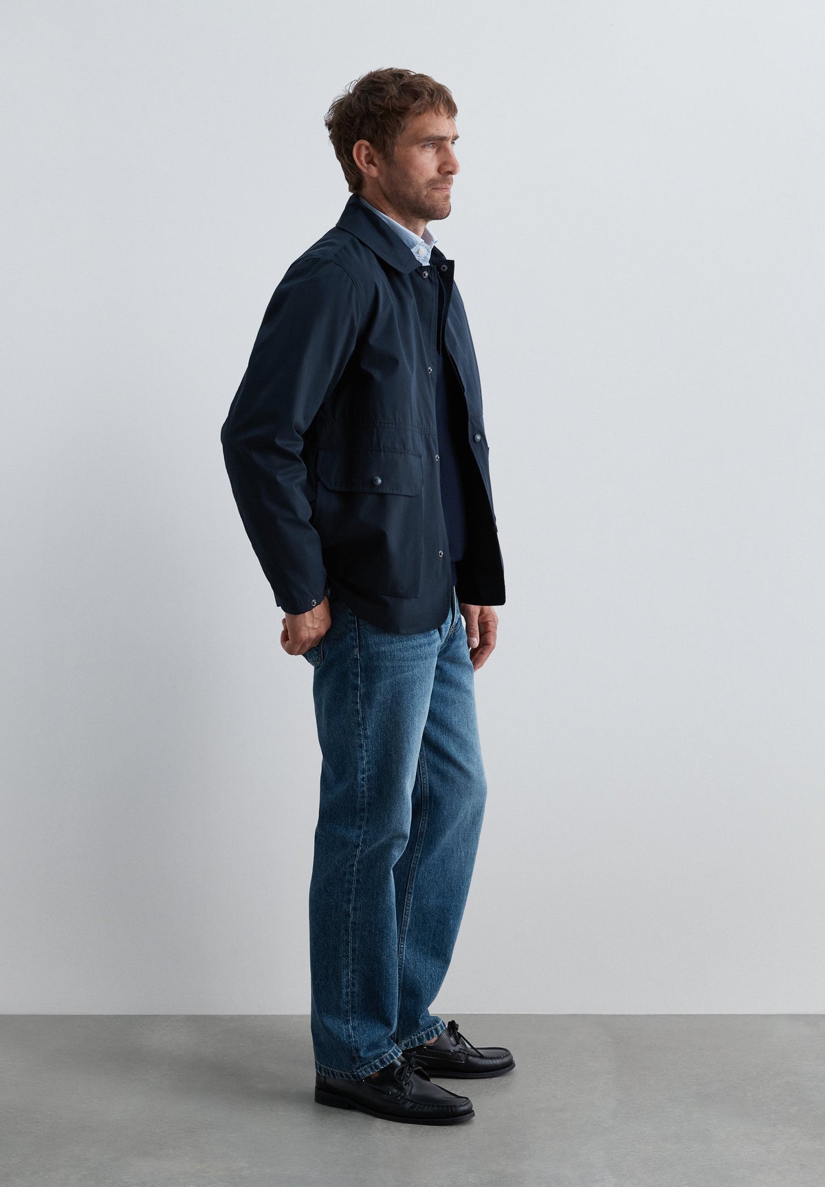 CARDIGAN TÉCNICO COM BOLSOS