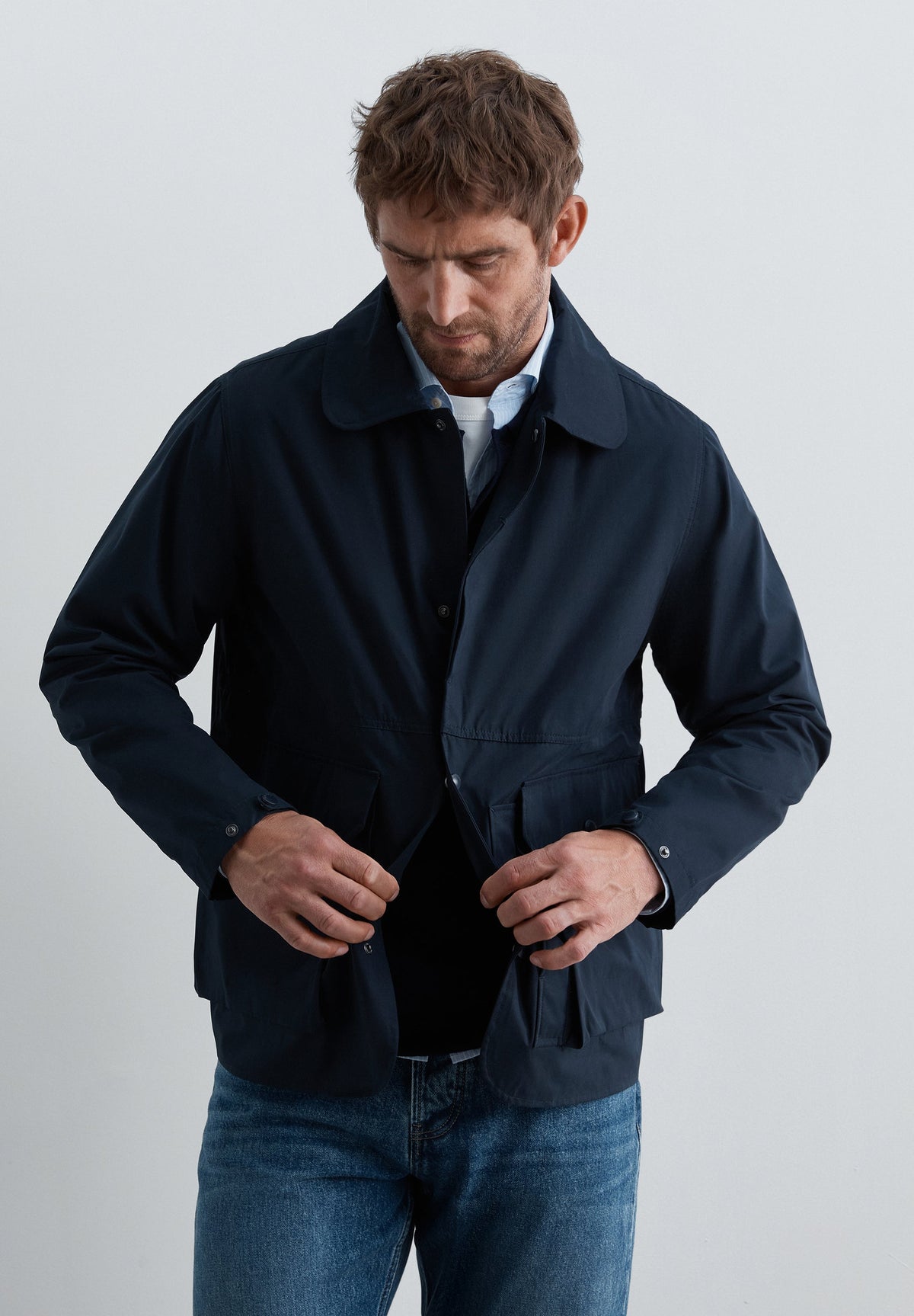 CARDIGAN TÉCNICO COM BOLSOS