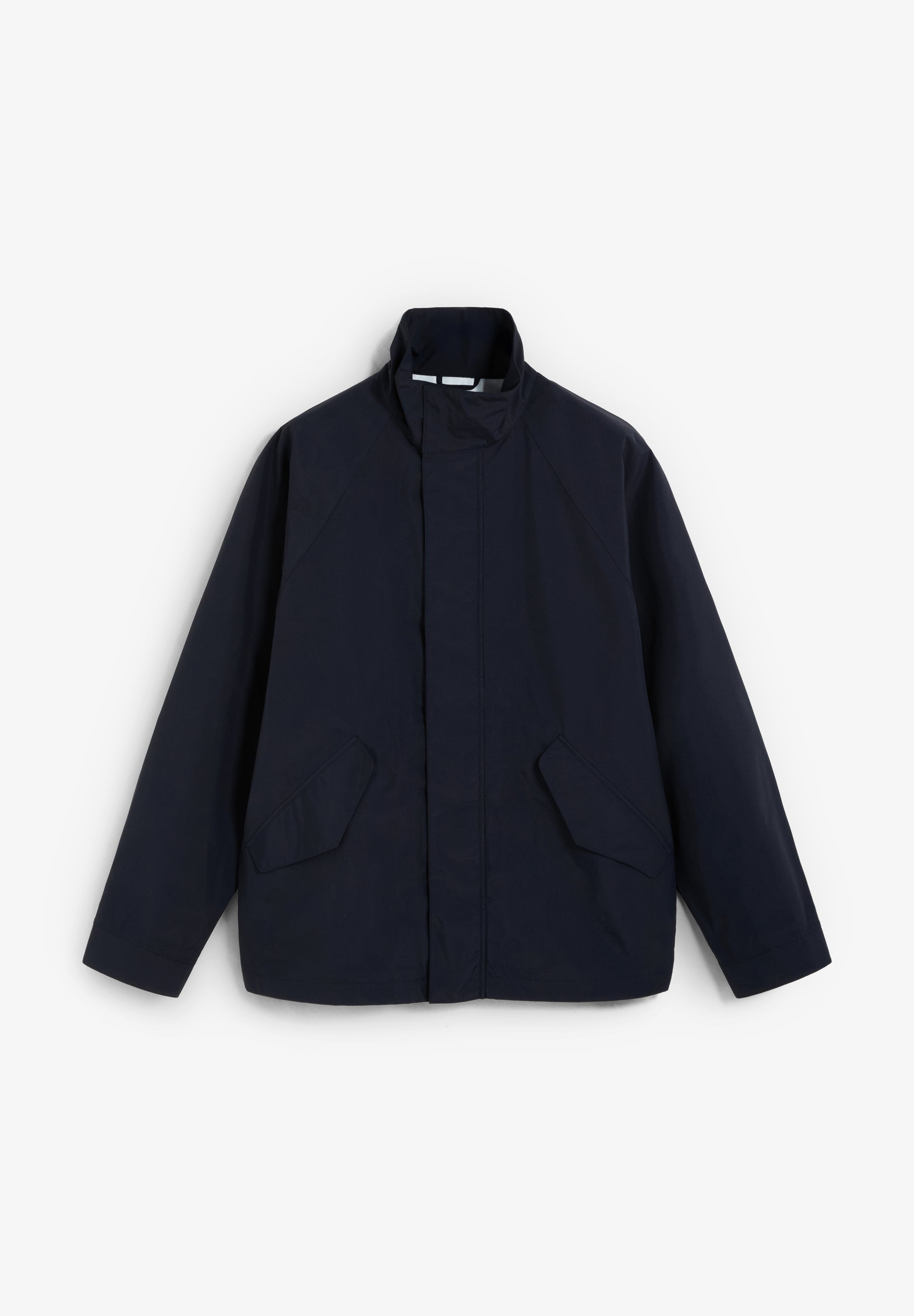 CARDIGAN TÉCNICO IMPERMEÁVEL COM GOLA ALTA