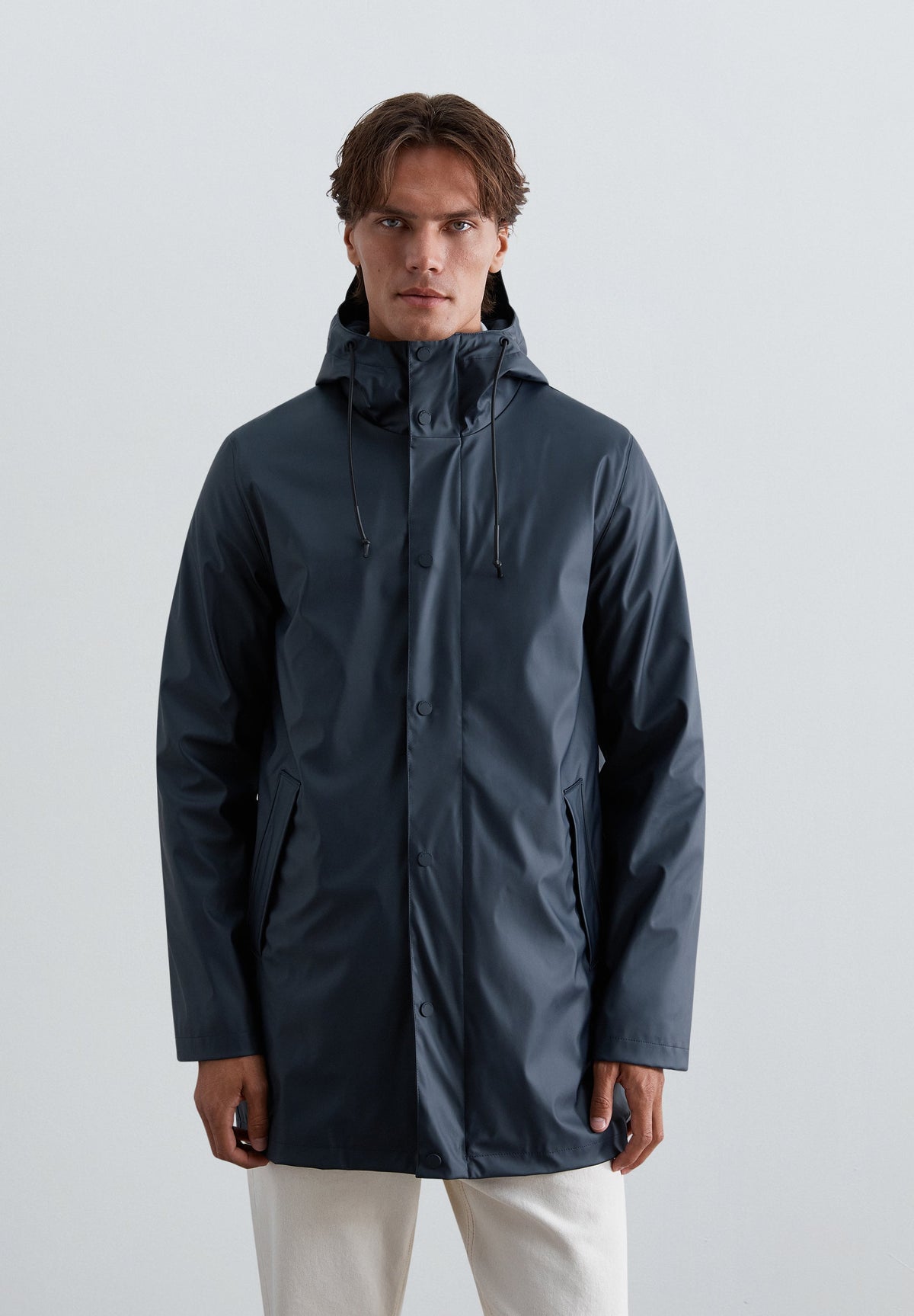 CARDIGAN IMPERMEÁVEL COM LOGÓTIPO