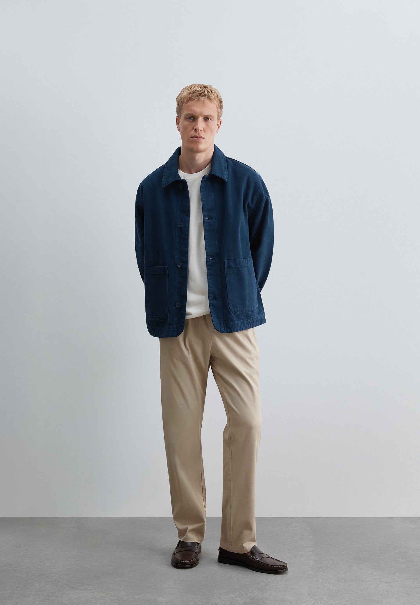 CARDIGAN WORKWEAR WASHED