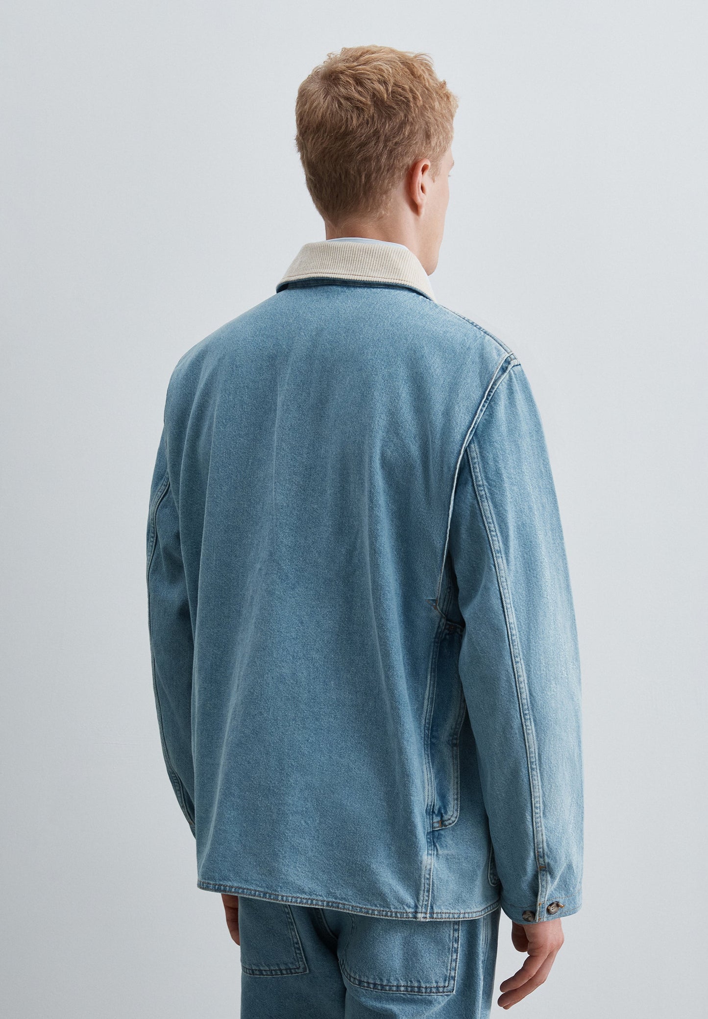 CARDIGAN DENIM MULTI BOLSOS