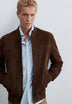 CARDIGAN BOMBER DE CAMURÇA