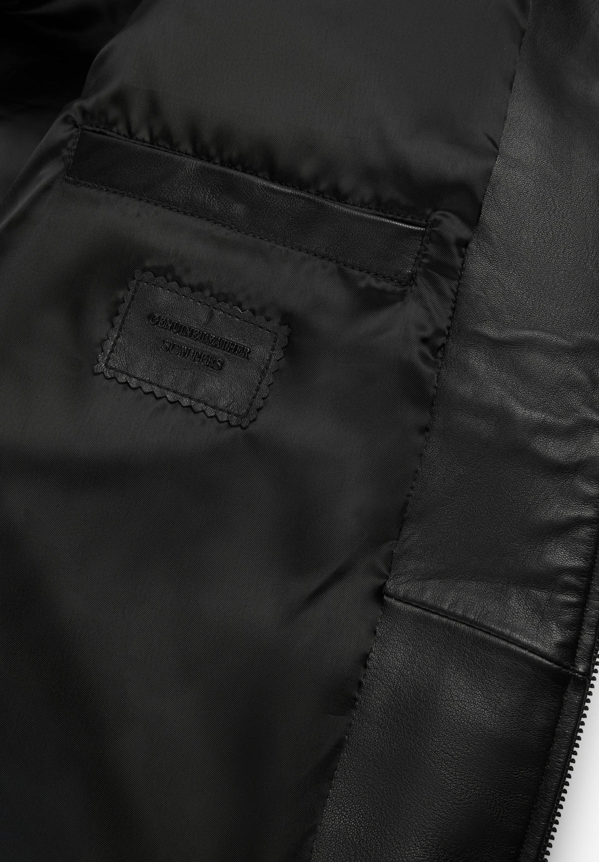 CARDIGAN DE PELE COM BOLSOS