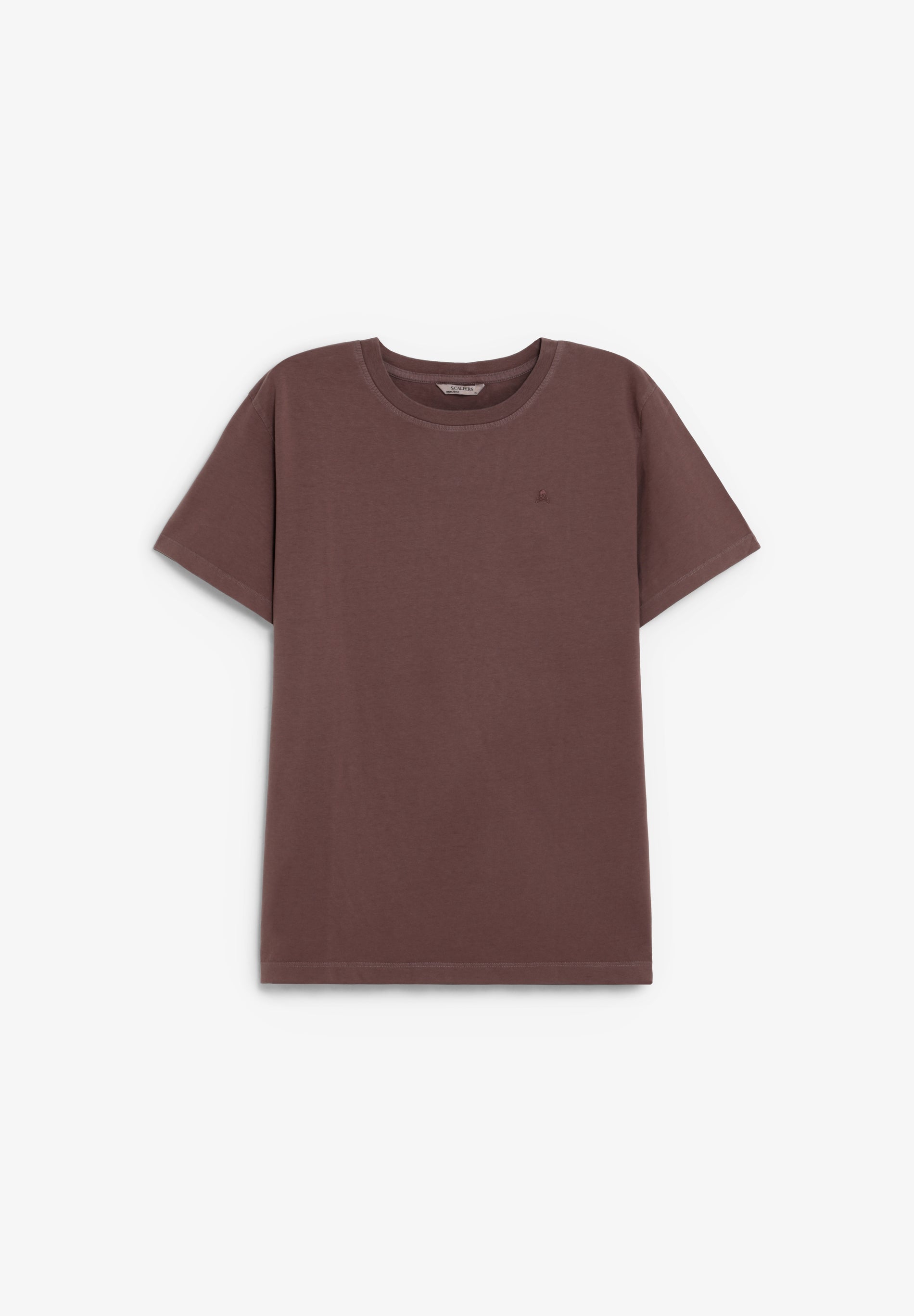 T-SHIRT SKULL BORDADA NO TOM
