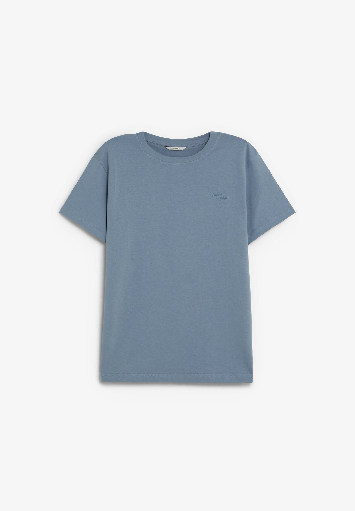 T-SHIRT BORDADA EM JERSEY PESADO