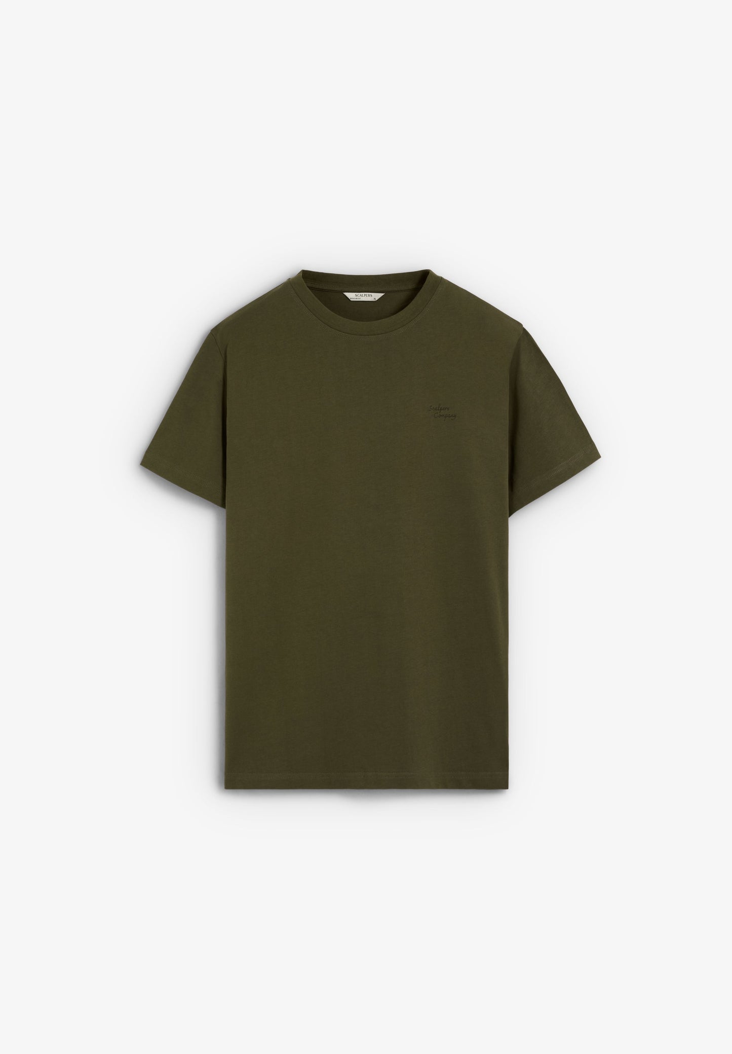 T-SHIRT BORDADA EM JERSEY PESADO