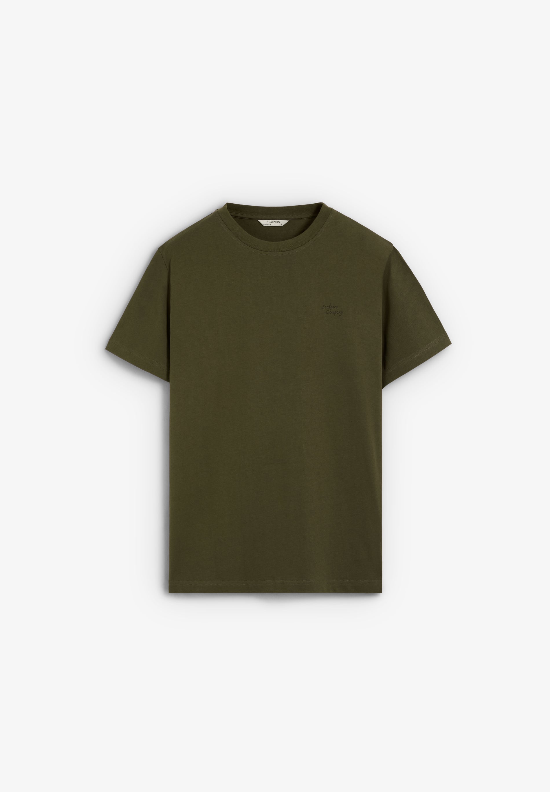 T-SHIRT BORDADA EM JERSEY PESADO
