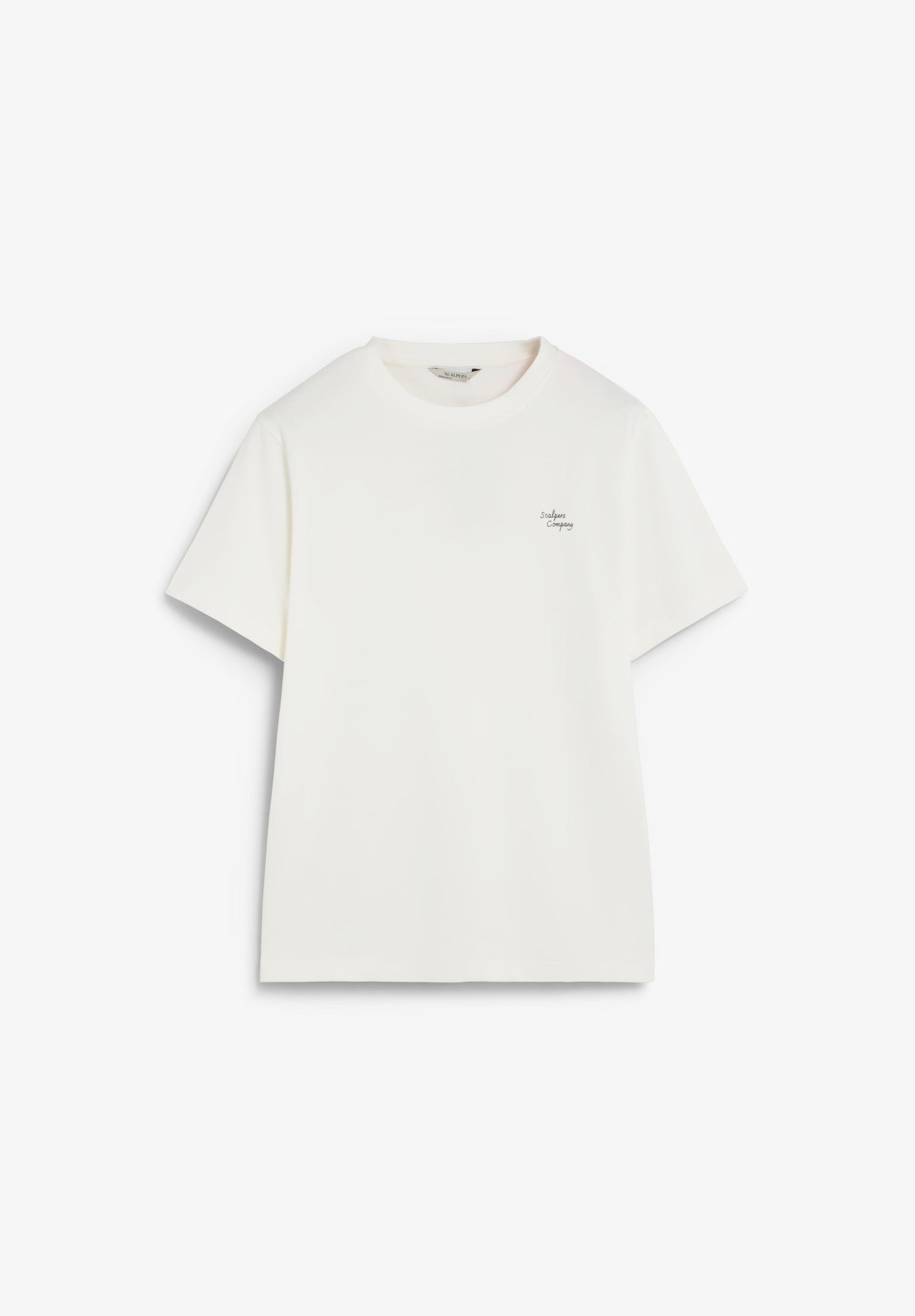 T-SHIRT BORDADA EM JERSEY PESADO