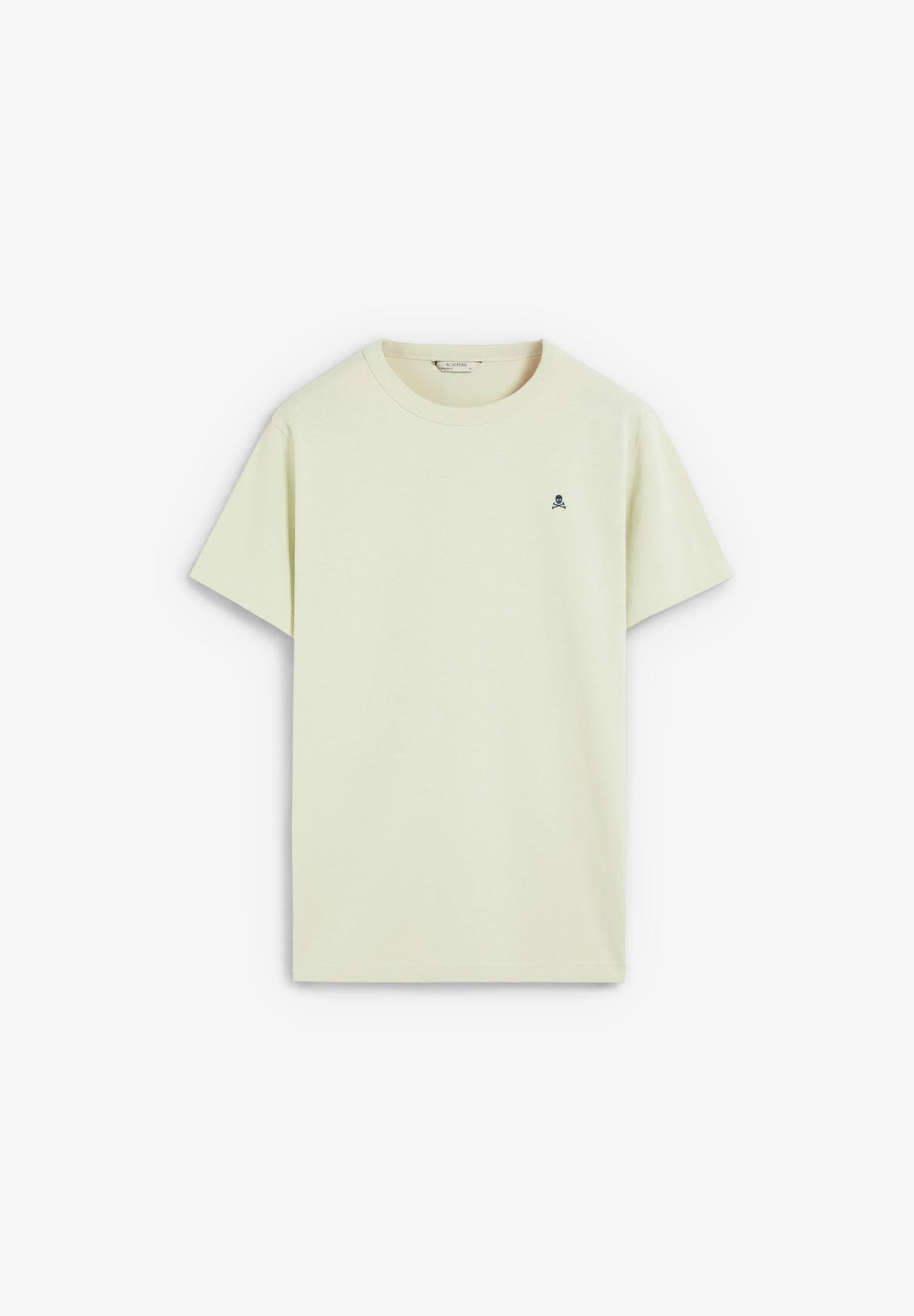 T-SHIRT COM SKULL EM CONTRASTE