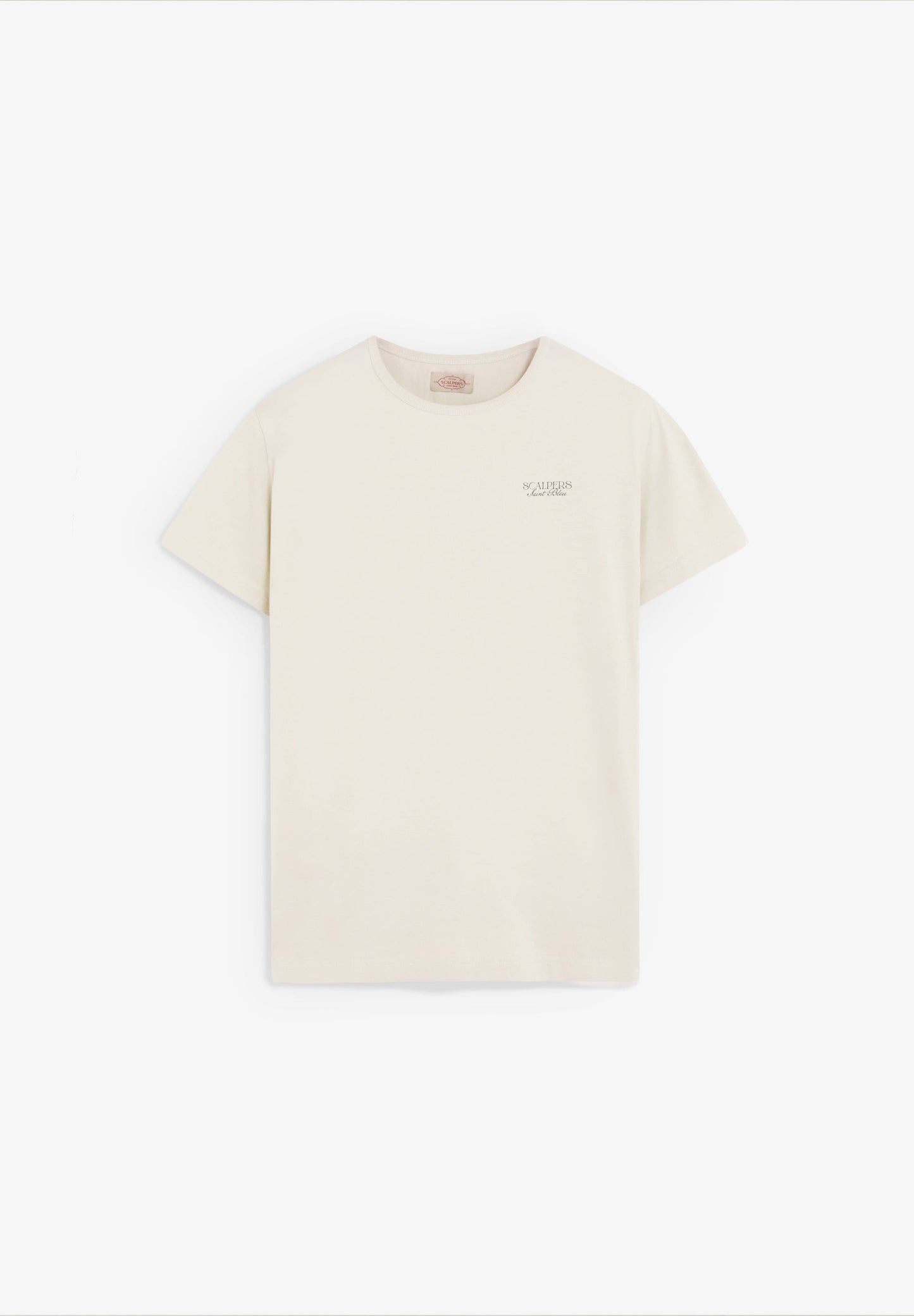 T-SHIRT COM PADRÃO EM CONTRASTE