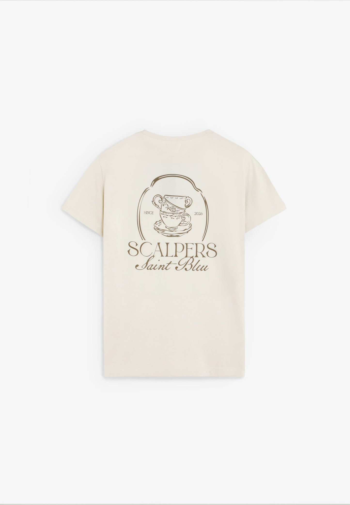 T-SHIRT COM PADRÃO EM CONTRASTE