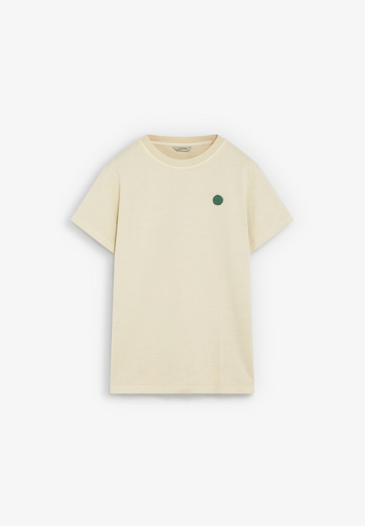 T-SHIRT COM PORMENOR DE CARIMBO