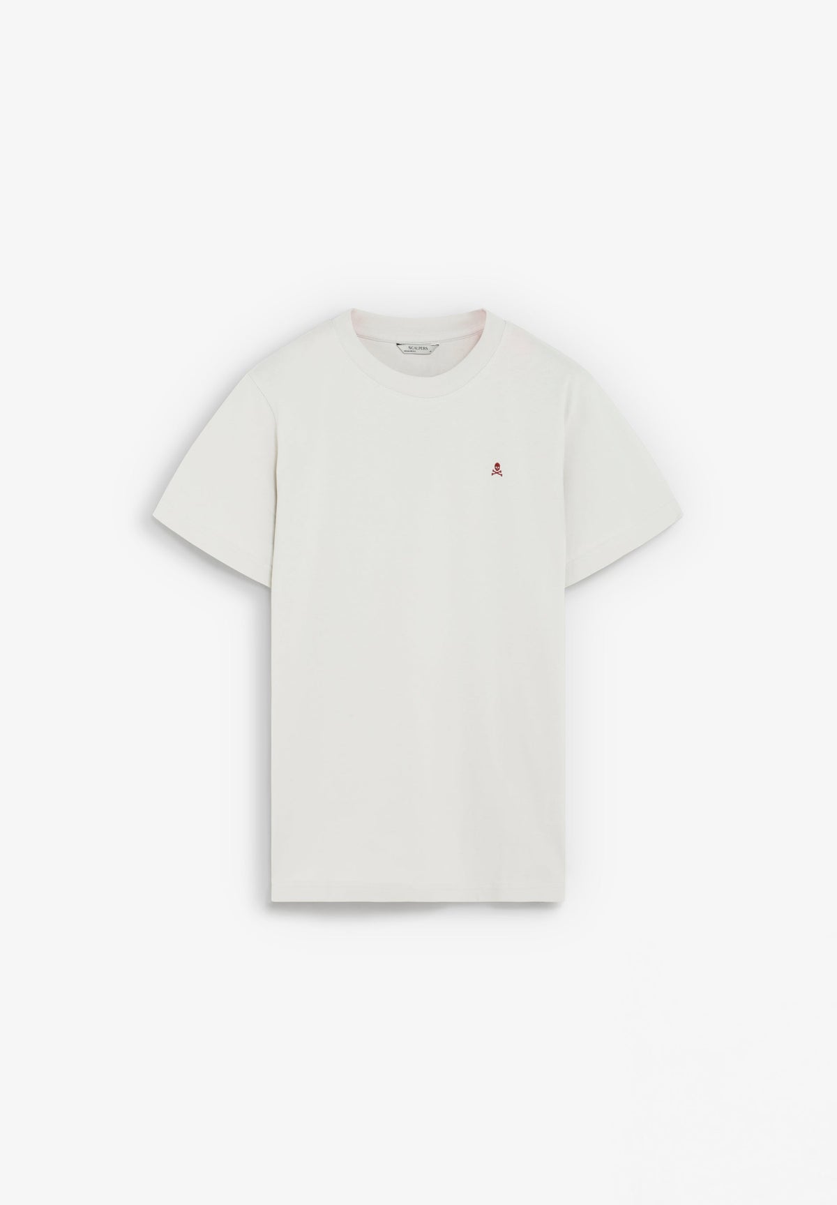 T-SHIRT COM PADRÃO EM CONTRASTE