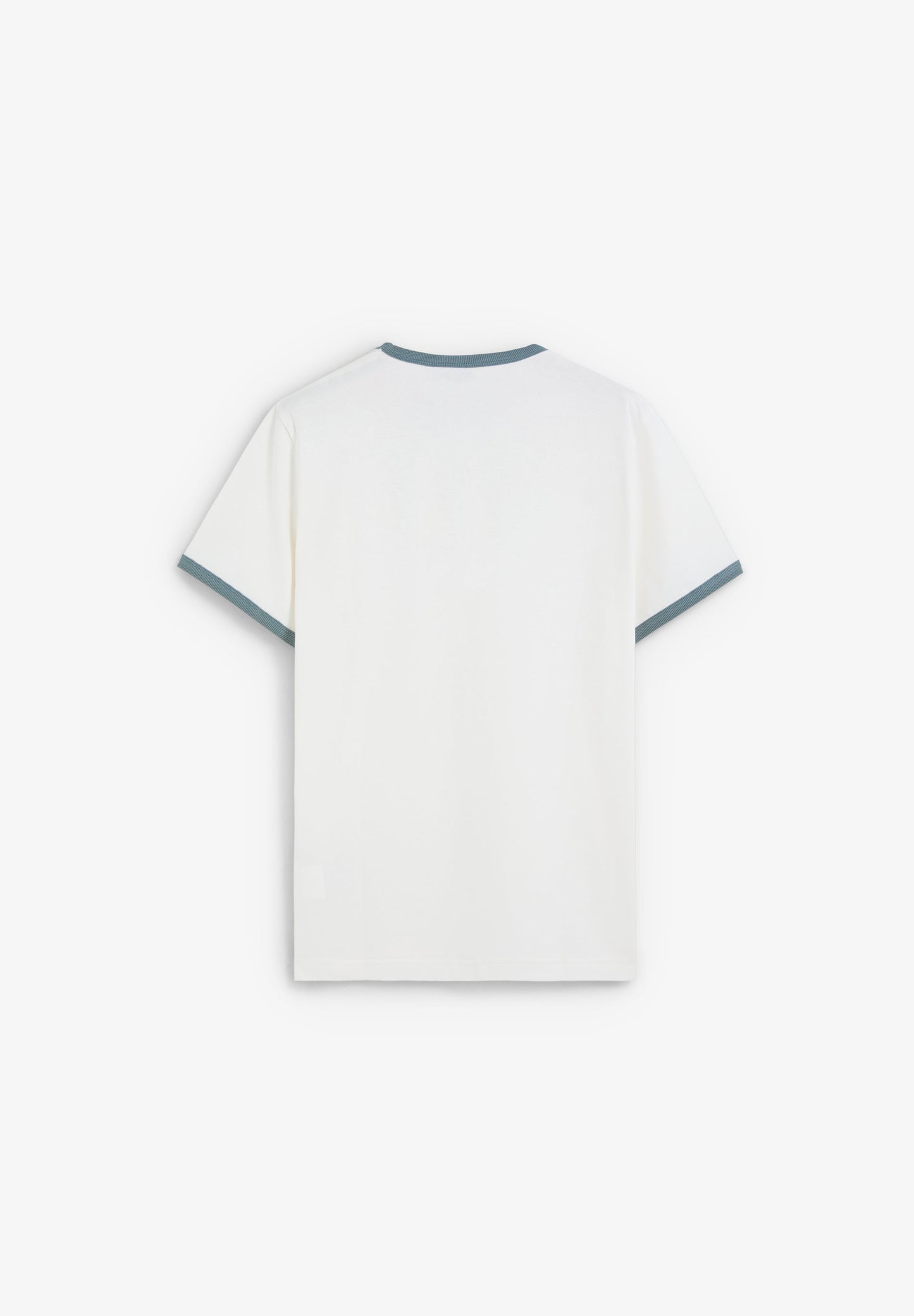 T-SHIRT COM NERVURAS EM CONTRASTE