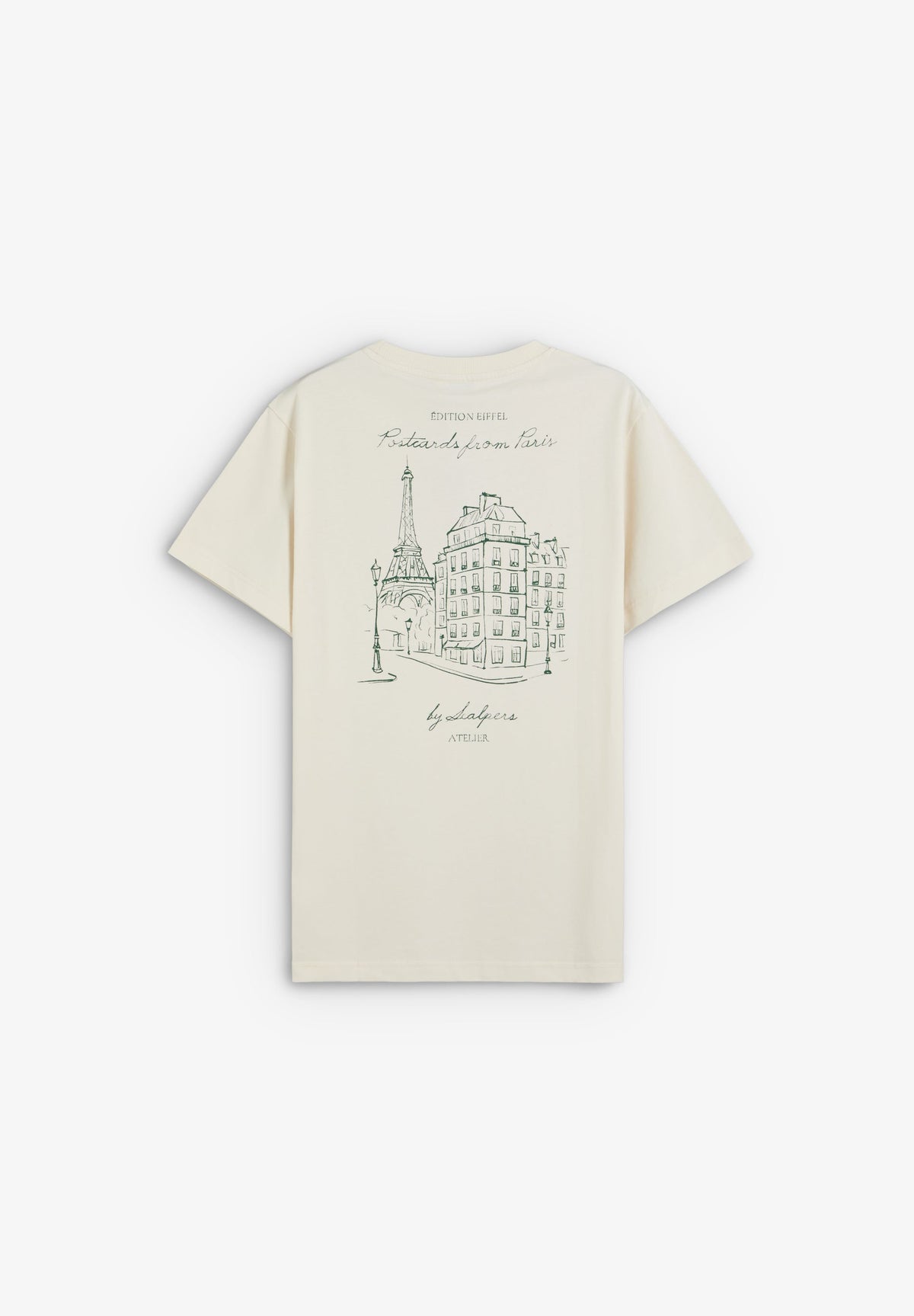 T-SHIRT COM PADRÃO POSTCARDS