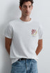 T-SHIRT REGULAR FIT BORDADA
