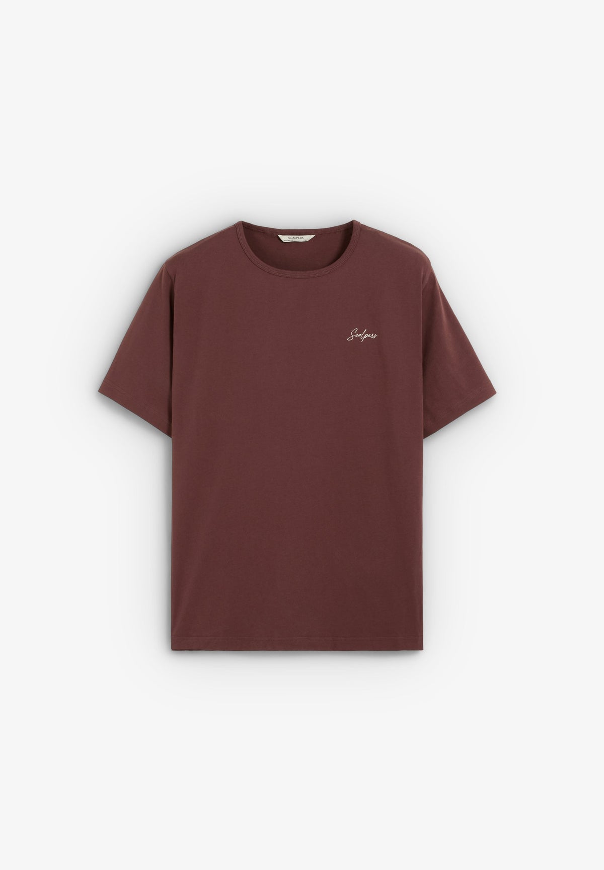 T-SHIRT COM LOGÓTIPO EM CONTRASTE