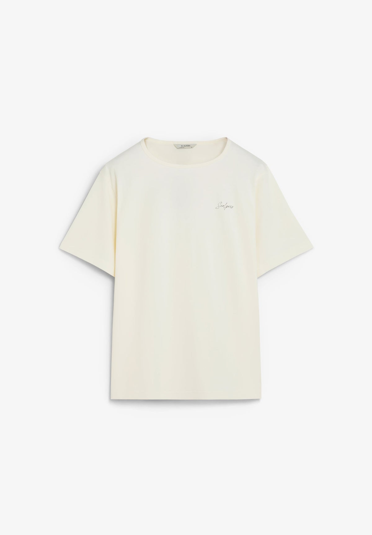 T-SHIRT COM LOGÓTIPO EM CONTRASTE