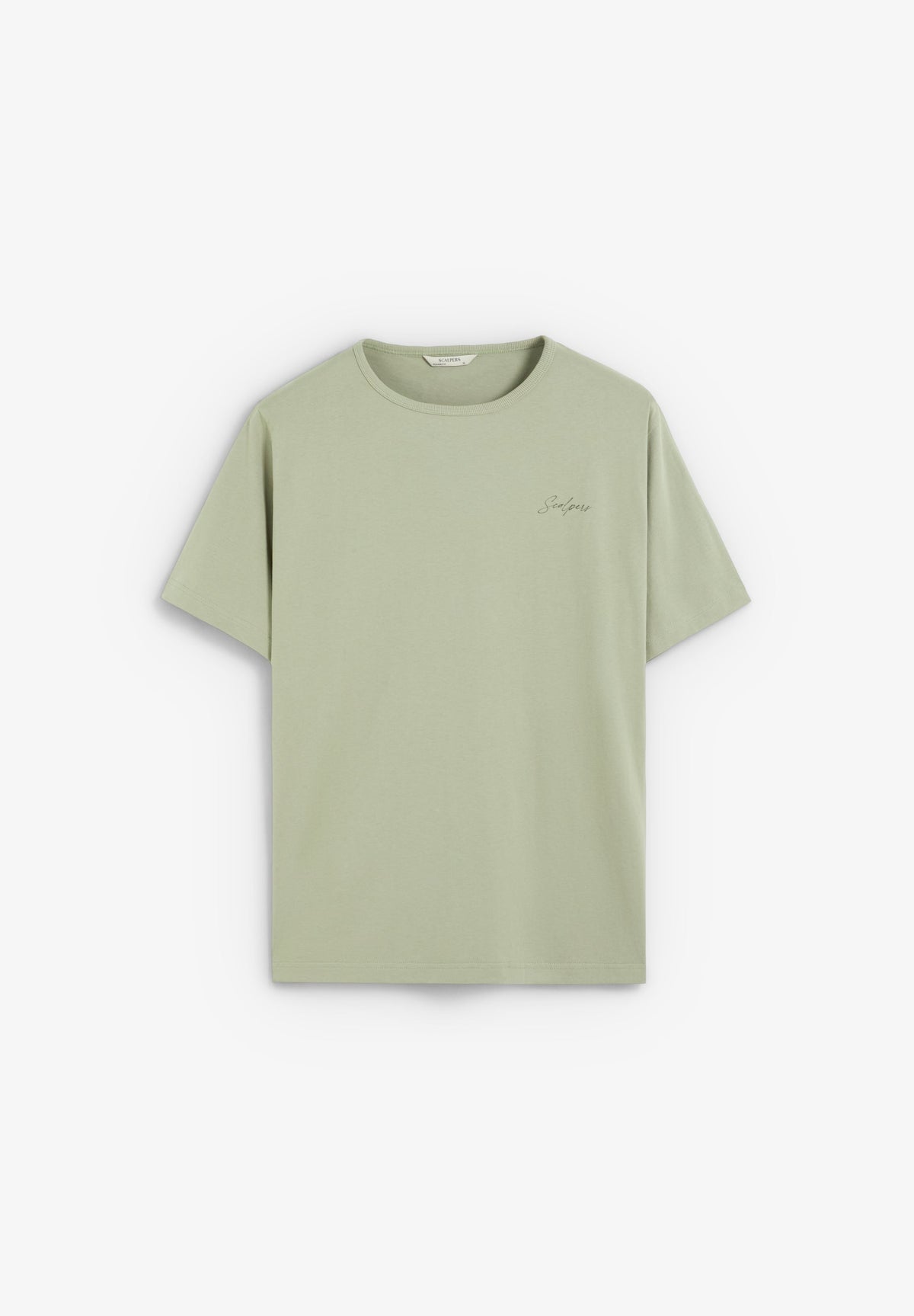 T-SHIRT COM LOGÓTIPO EM CONTRASTE