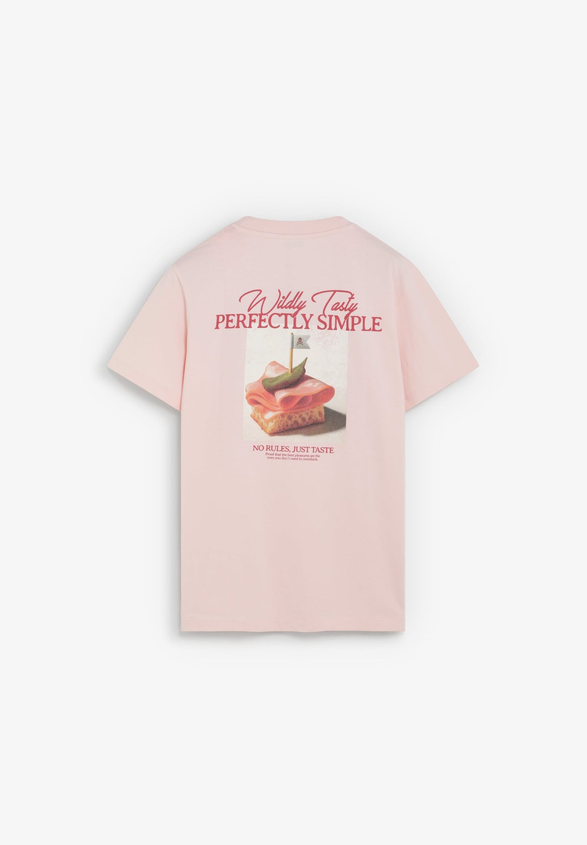 T-SHIRT COM PADRÃO TASTY