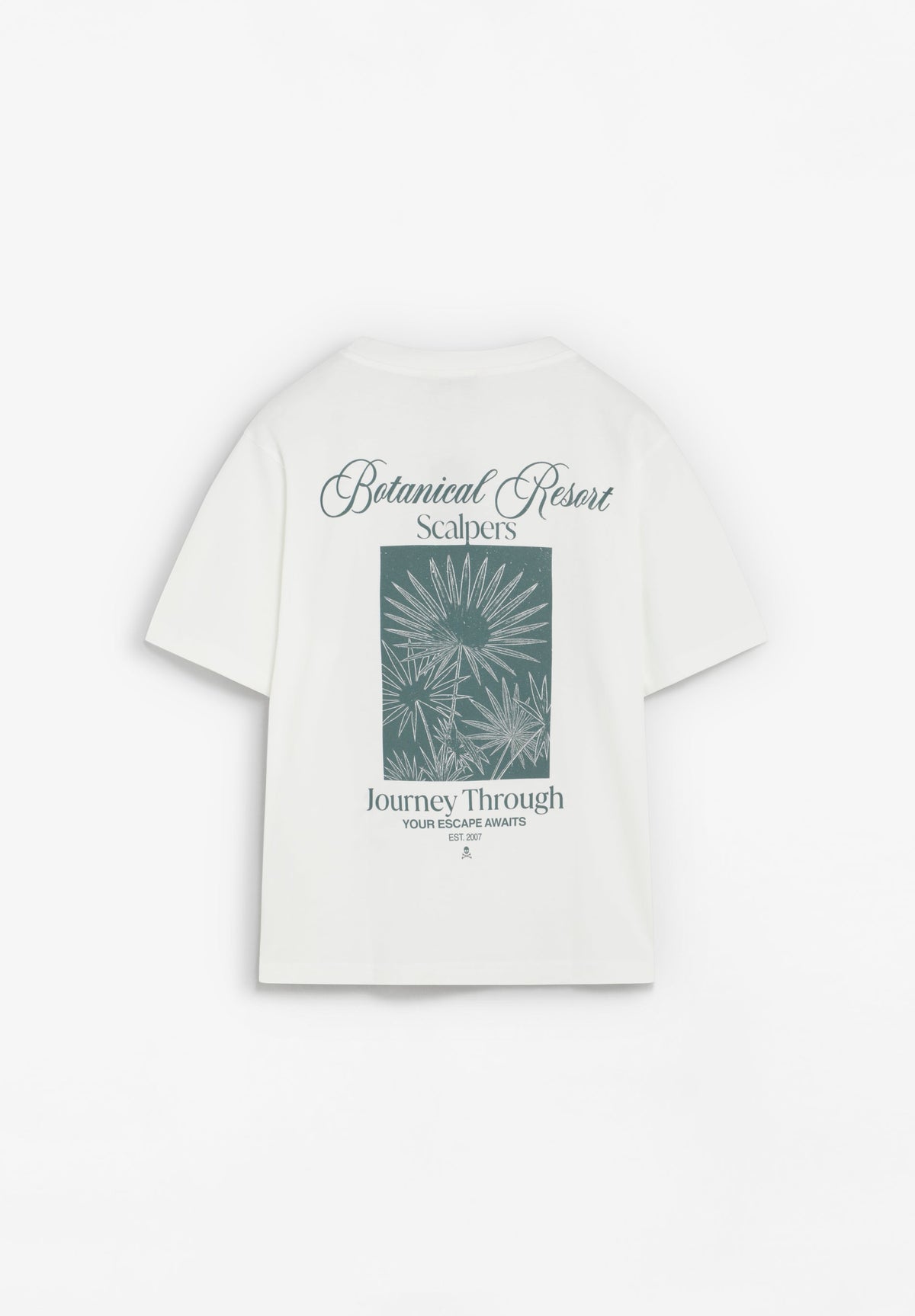 T-SHIRT BOXY COM PADRÃO