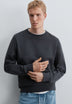 SWEATSHIRT CREWNECK COM BORDADO NO TOM