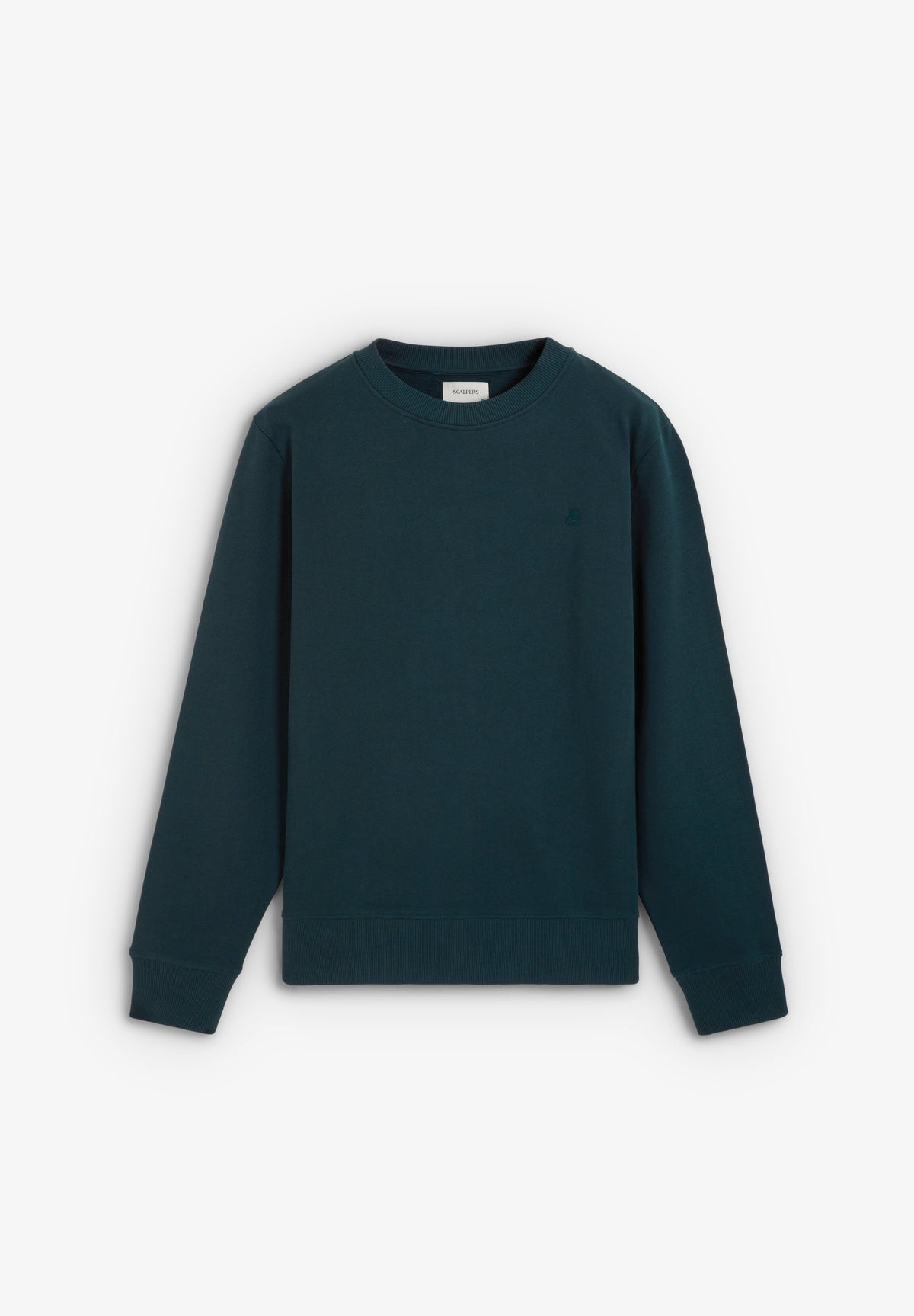 SWEATSHIRT CREWNECK COM BORDADO NO TOM