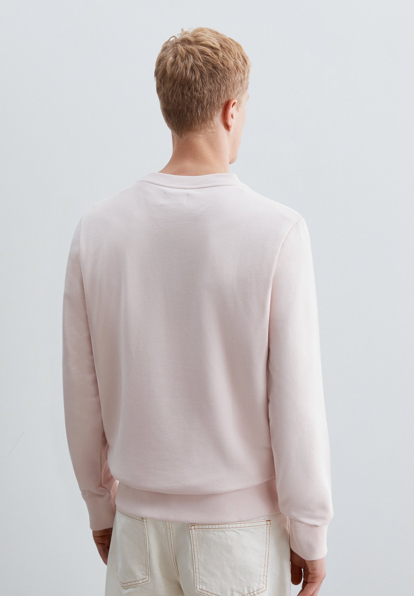 SWEATSHIRT CREWNECK COM BORDADO NO TOM