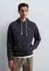 SWEATSHIRT COM CAPUZ WASHED