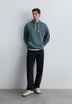 SWEATSHIRT COM CAPUZ WASHED