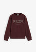SWEATSHIRT REGULAR FIT PADRÃO À FRENTE