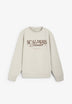 SWEATSHIRT REGULAR FIT PADRÃO À FRENTE