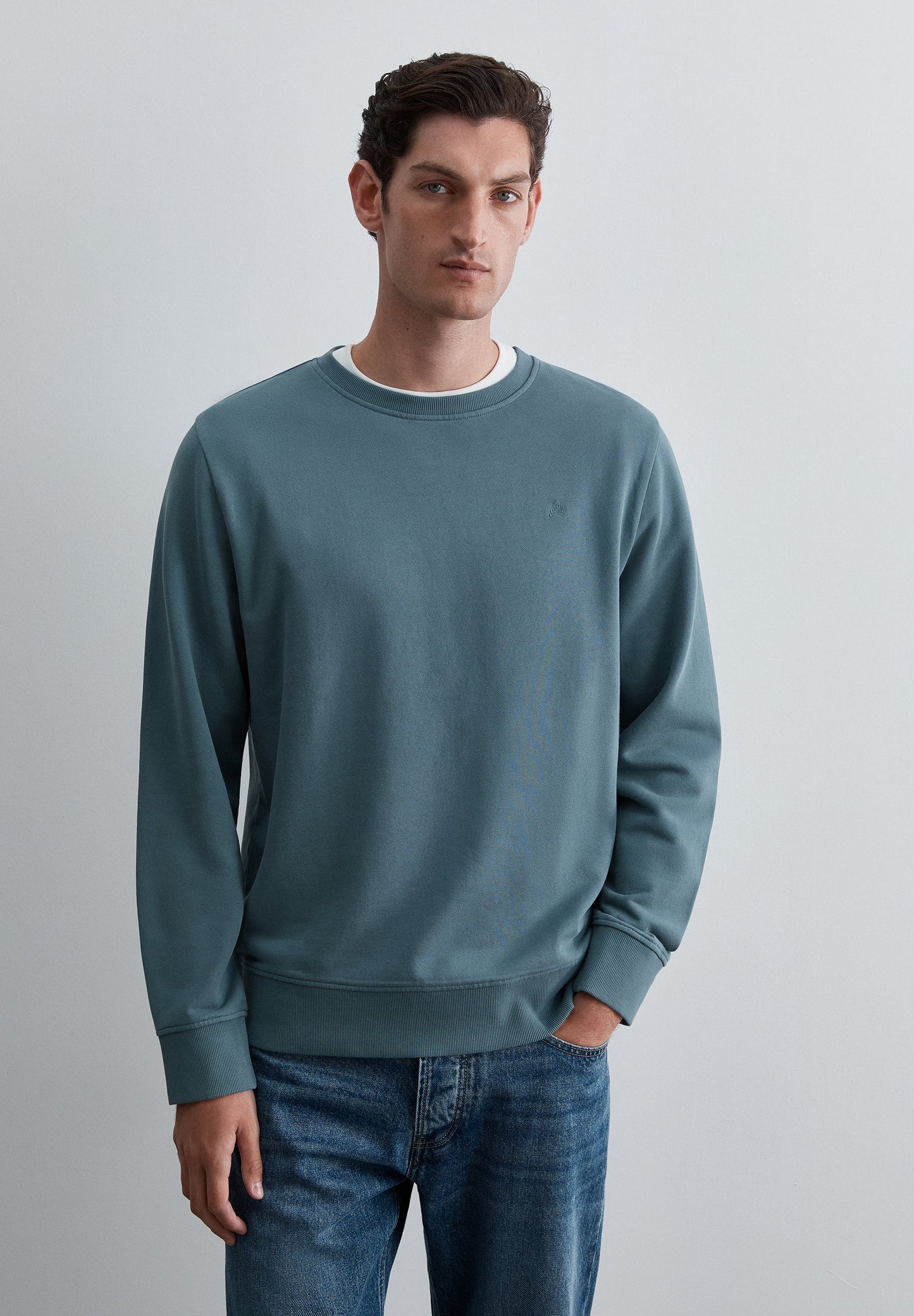 SWEATSHIRT COM LOGÓTIPO EM RELEVO
