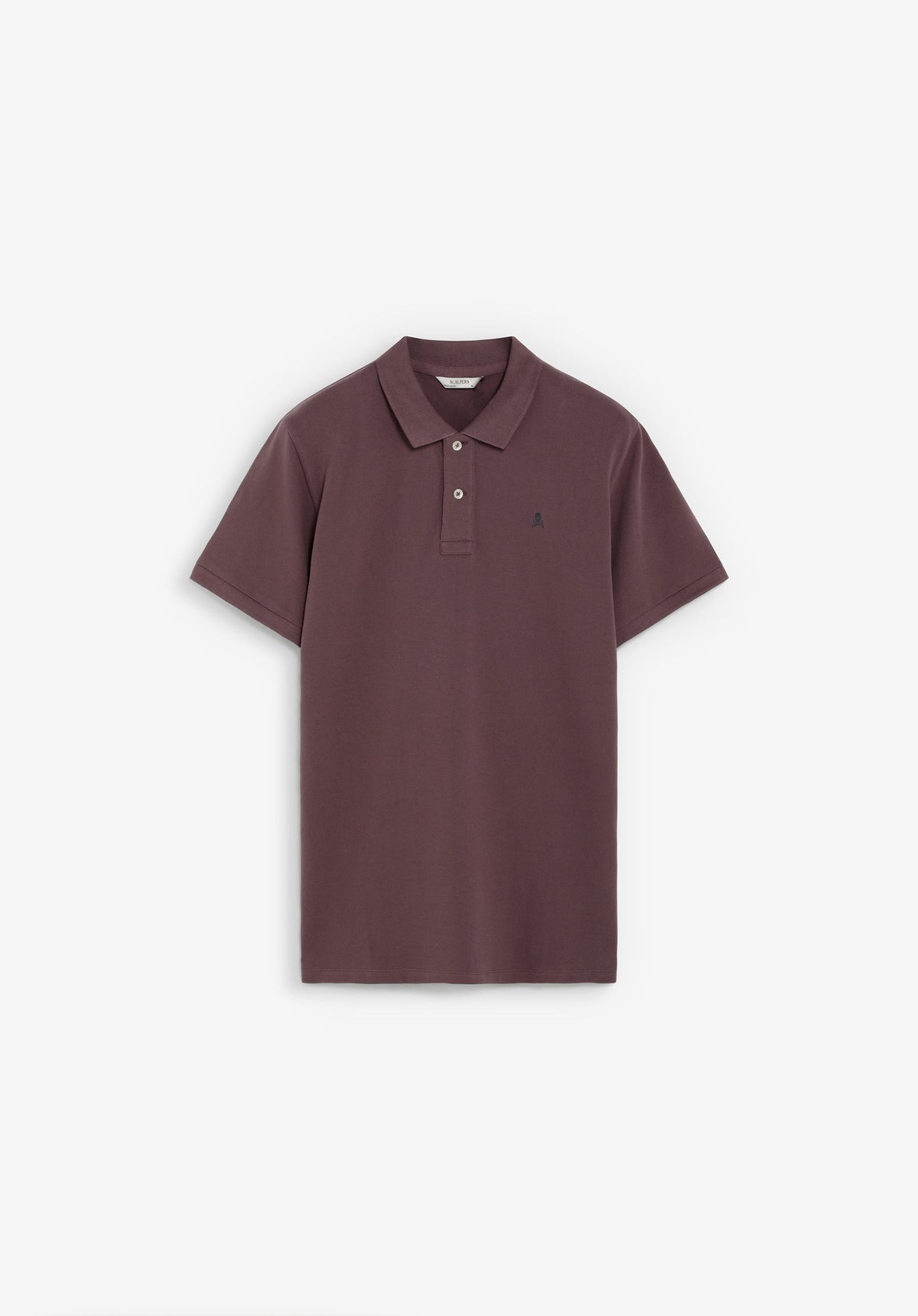 CAMISA POLO SKULL EM CONTRASTE