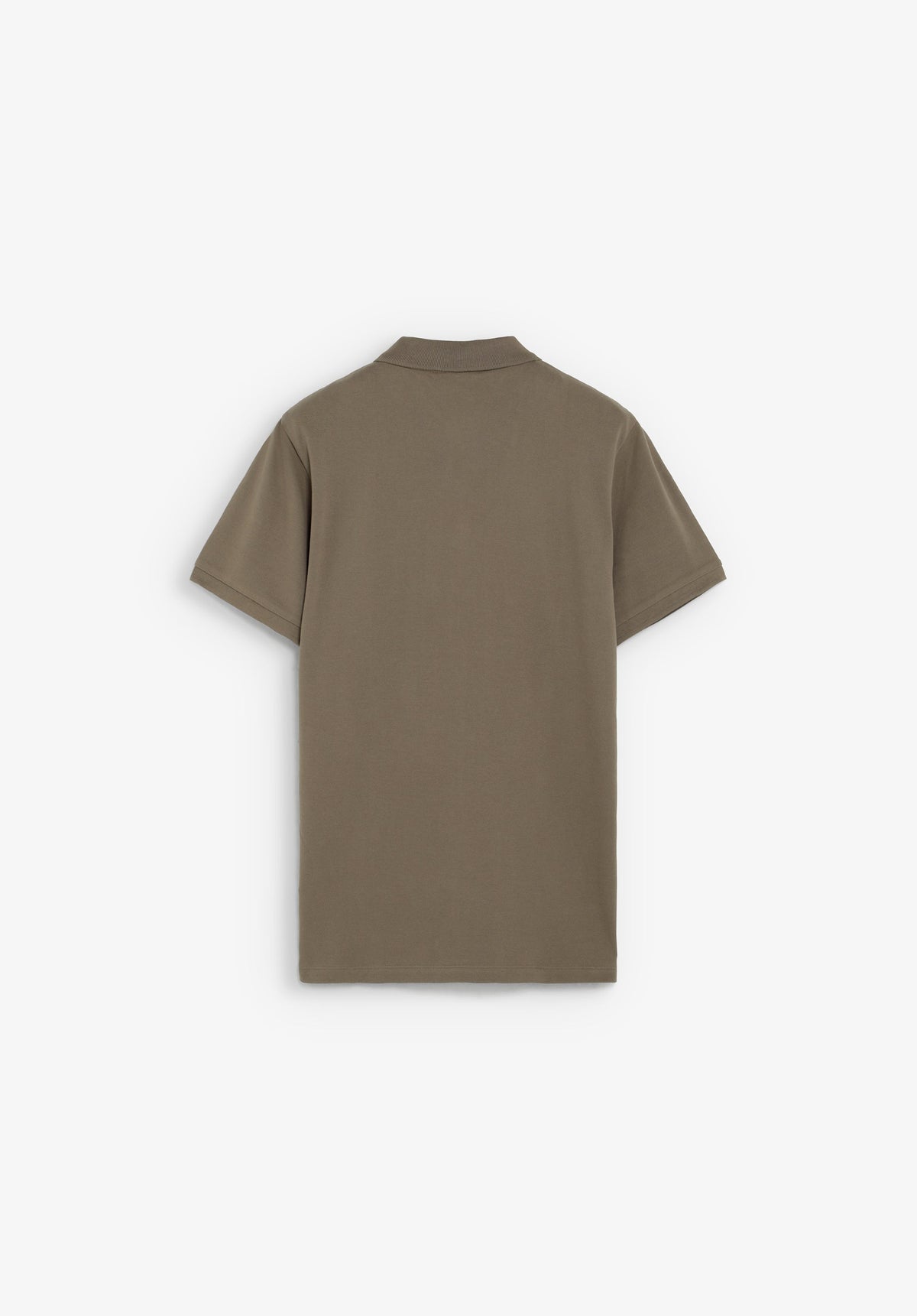 CAMISA POLO PIQUÉ COM SKULL EM CONTRASTE