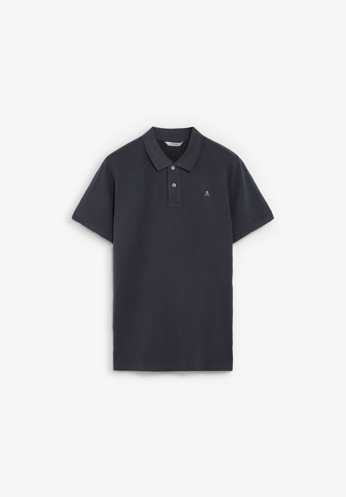 CAMISA POLO SKULL EM CONTRASTE