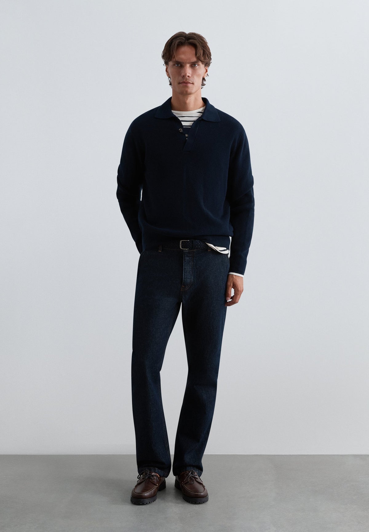 CALÇAS DENIM DIREITAS