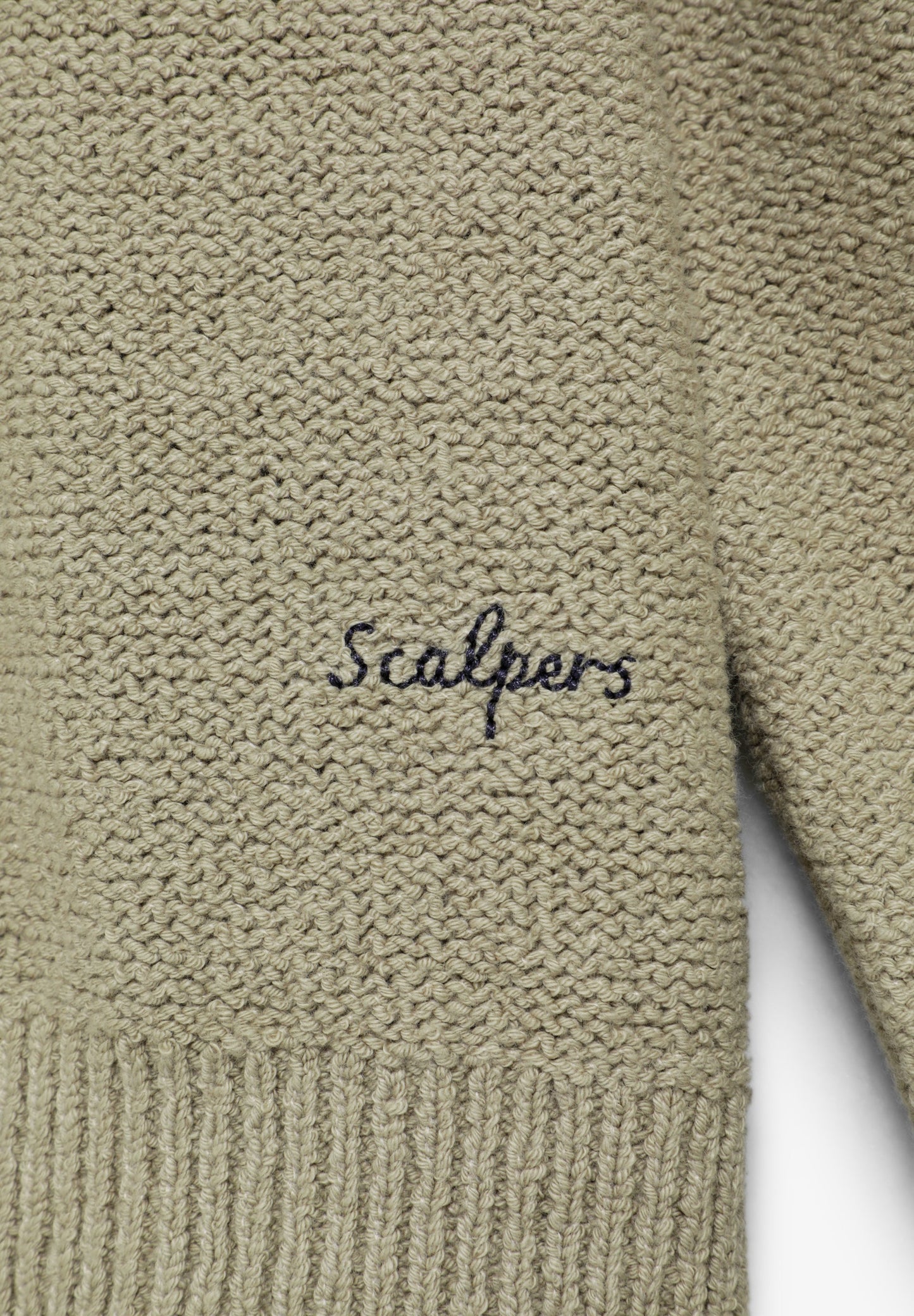 SWEATER TEXTURIZADA EM ALGODÃO