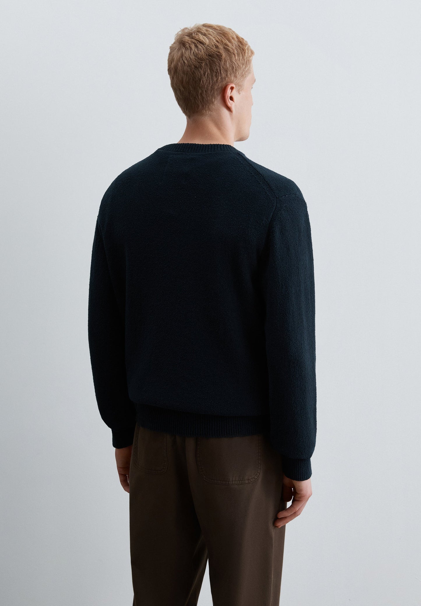 SWEATER TEXTURIZADA EM ALGODÃO