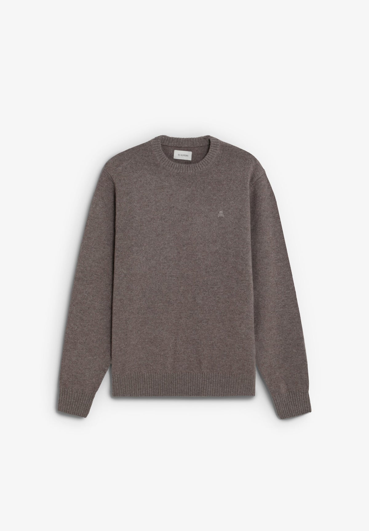 SWEATER DE LÃ COM DECOTE REDONDO