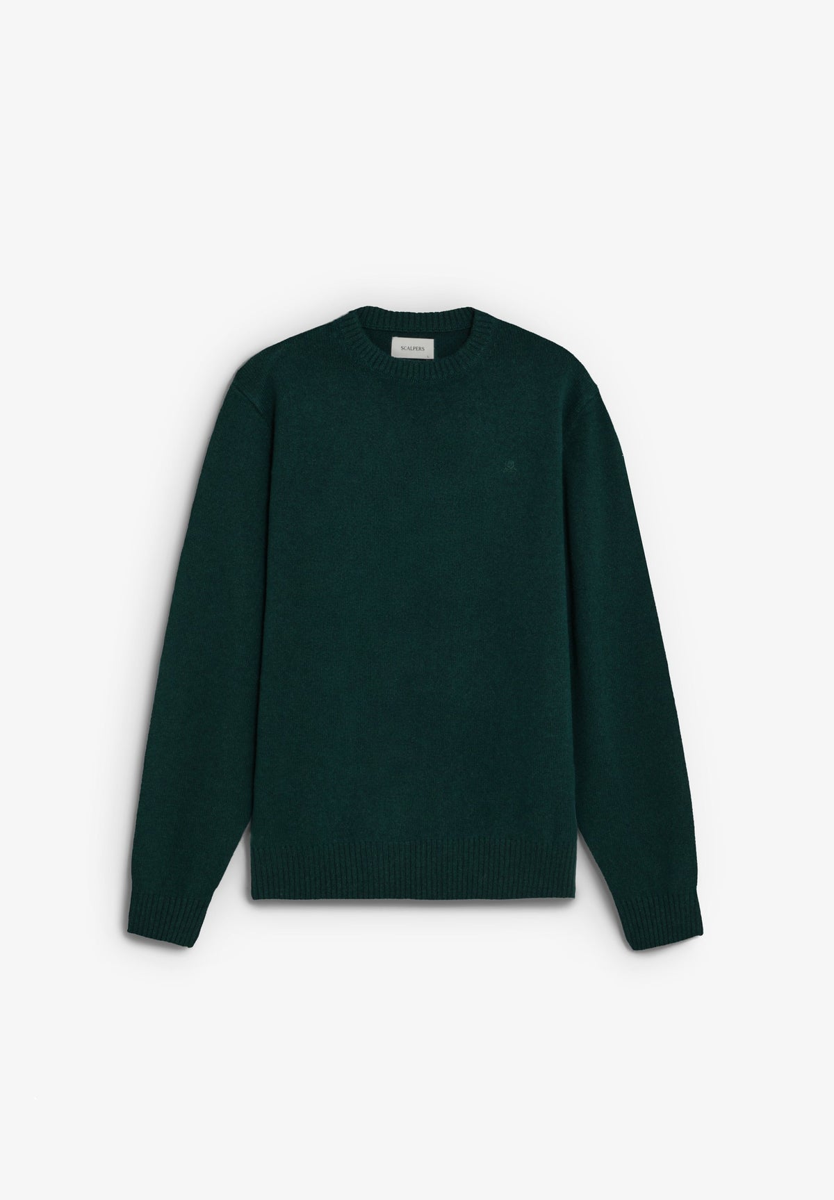 SWEATER DE LÃ COM DECOTE REDONDO