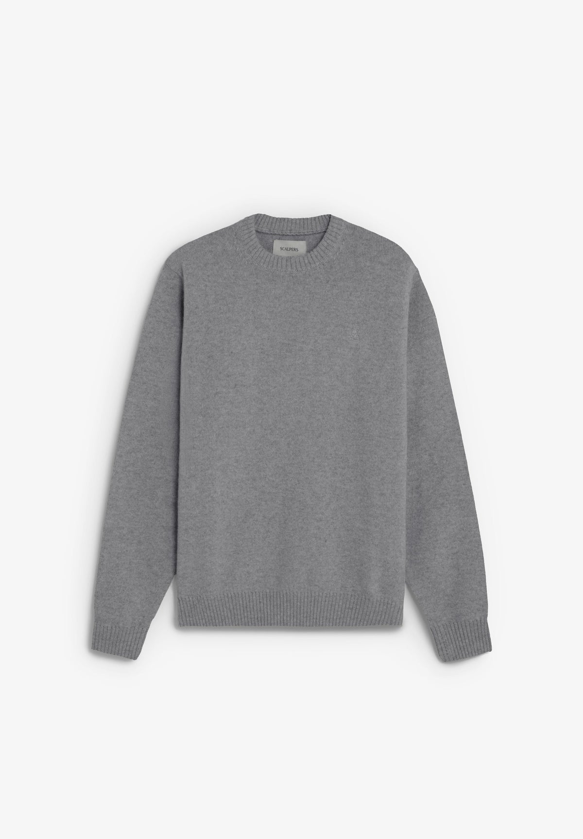 SWEATER DE LÃ COM DECOTE REDONDO