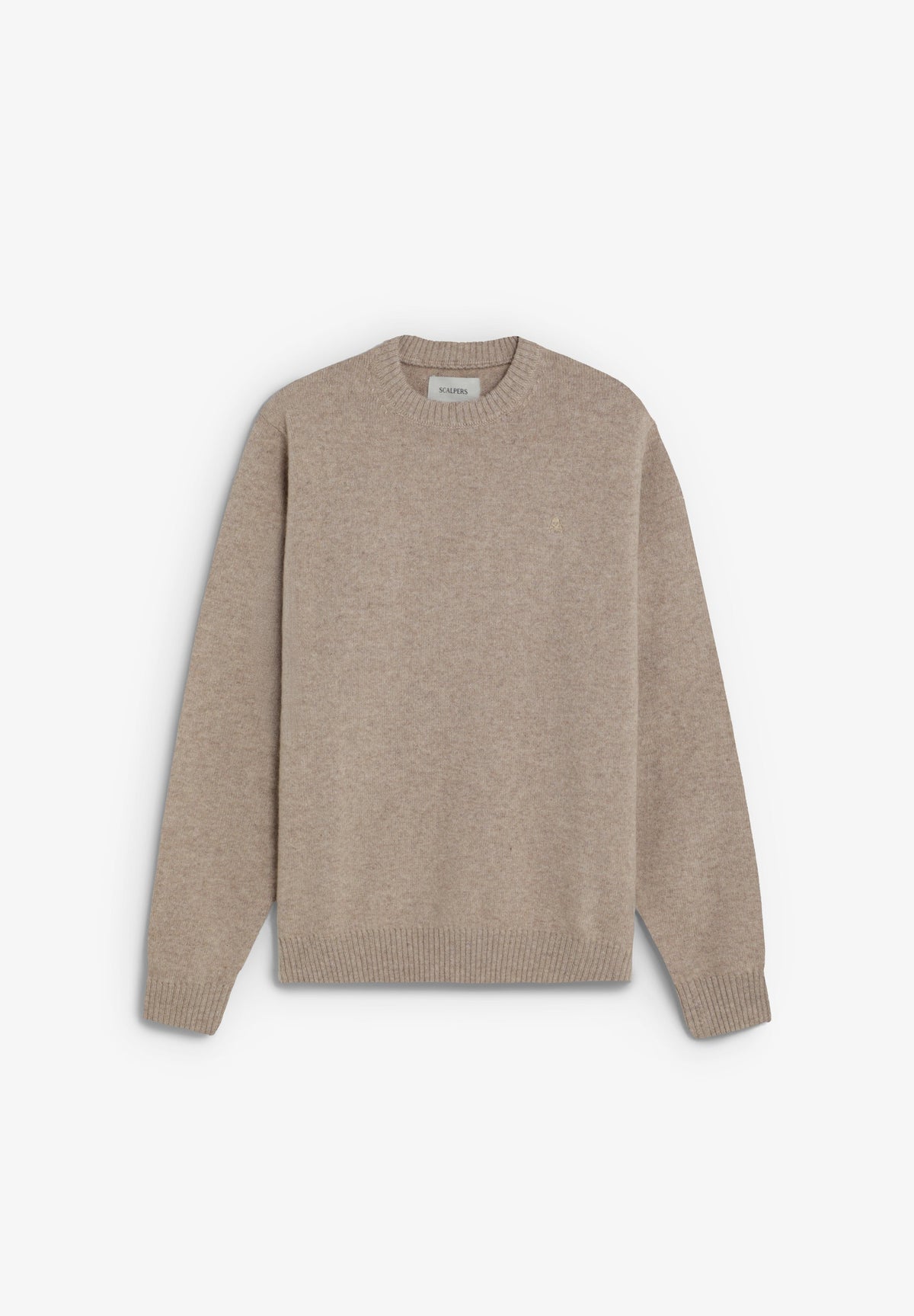 SWEATER DE LÃ COM DECOTE REDONDO