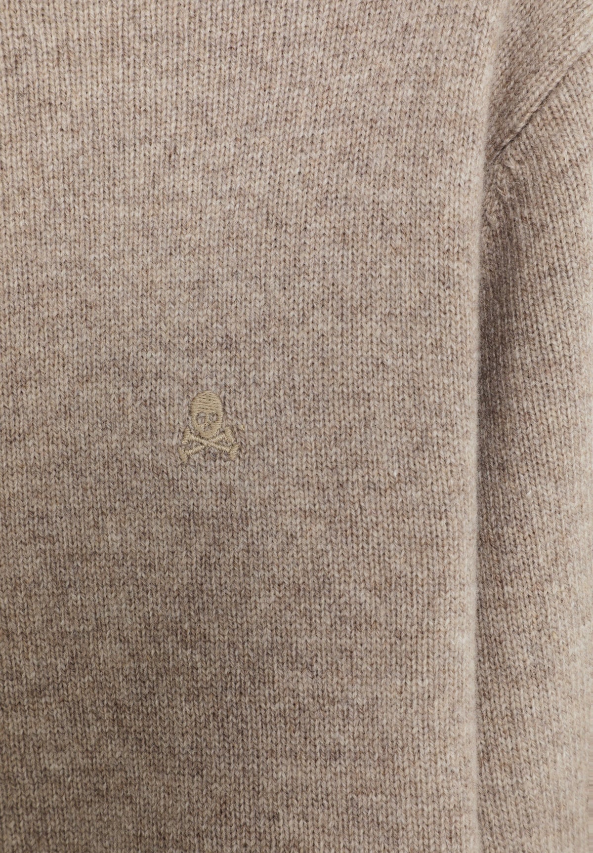 SWEATER DE LÃ COM DECOTE REDONDO